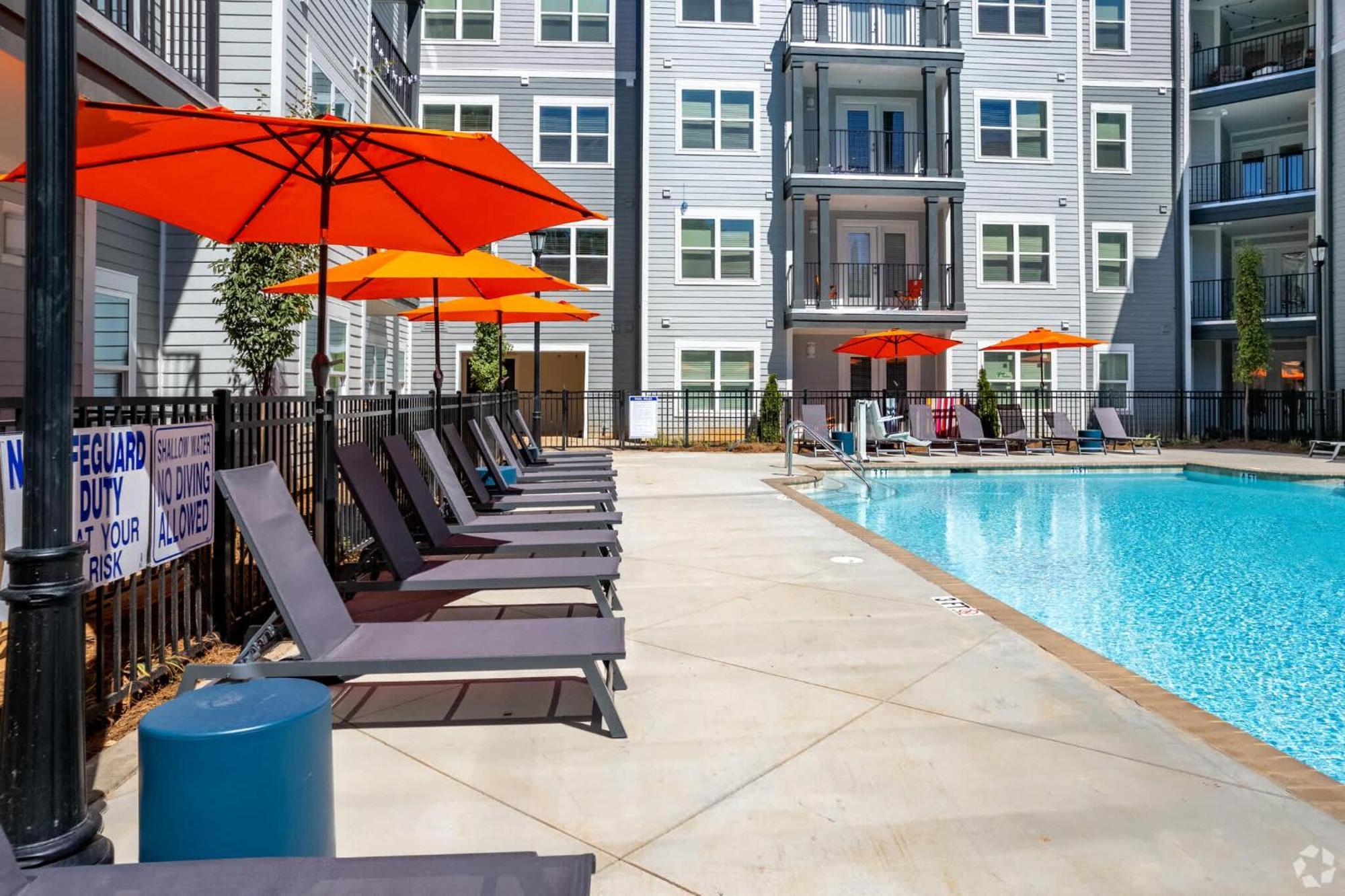 Near Cu And Minutes To Dt Gym Pool Hammock Apartment Clemson Bagian luar foto