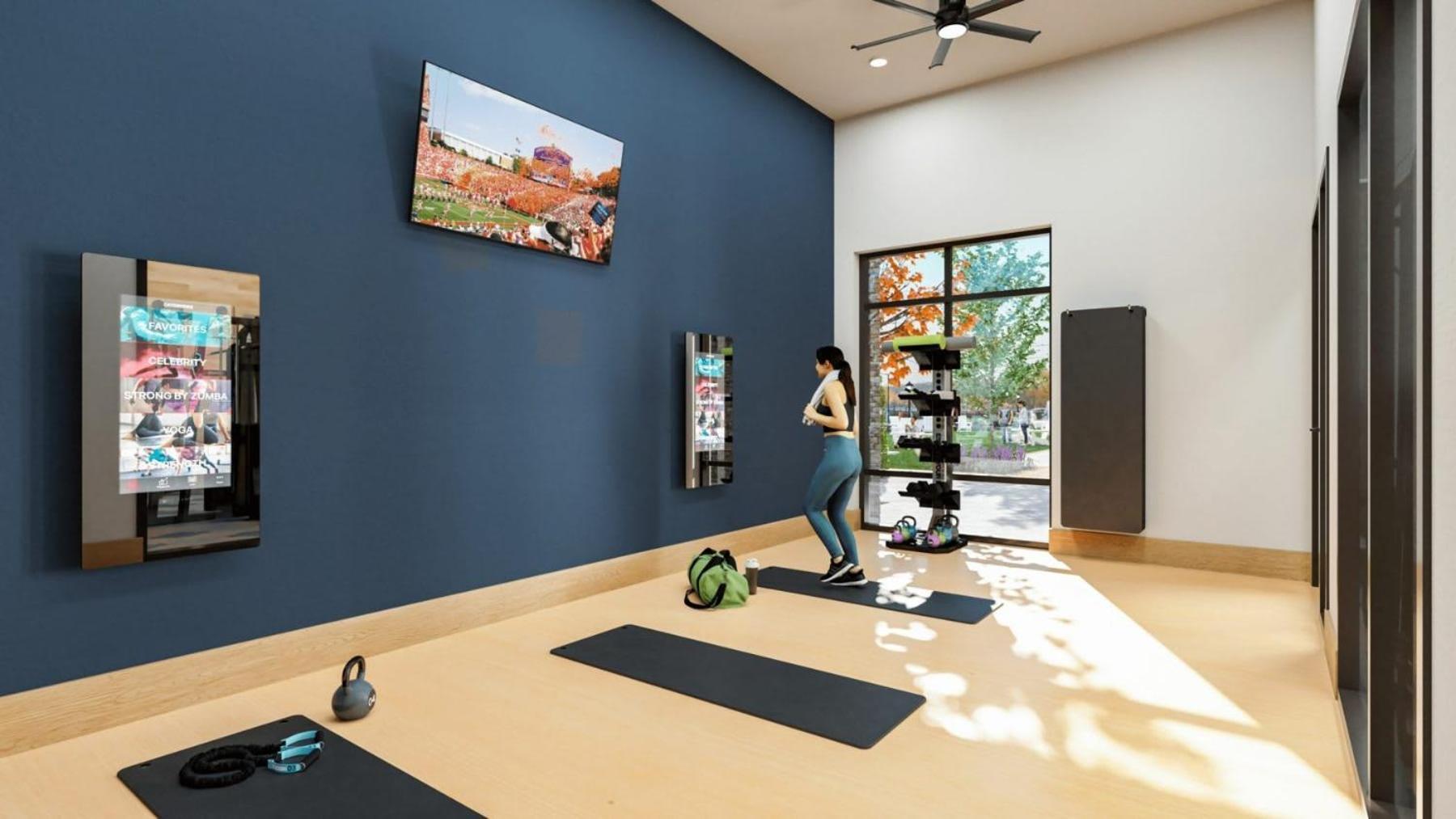 Near Cu And Minutes To Dt Gym Pool Hammock Apartment Clemson Bagian luar foto